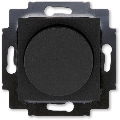 Светорегулятор поворотно-нажимной без рамки ABB EPJ Levit 60-600Вт антрацит/дымчатый черный фото Светорегулятор поворотно-нажимной без рамки ABB EPJ Levit 60-600Вт антрацит/дымчатый черный картинка